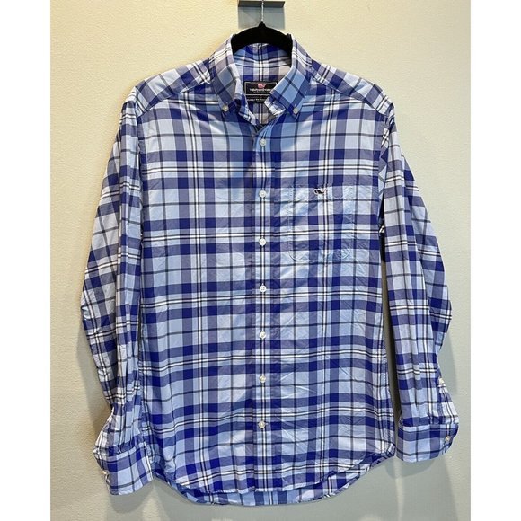 Vineyard Vines Performance Tucker Classic Fit Shirt Men XS Button Up Long Sleeve - Picture 1 of 7